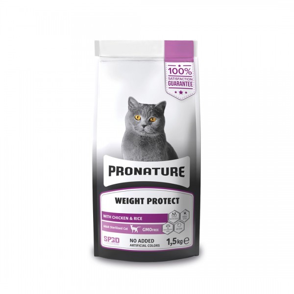 Pronature Kısırlaştırılmış Yetişkin Kedi Maması 10 KG