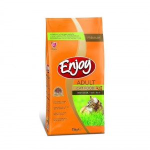 Enjoy Renkli Taneli Gurme Yetişkin Kedi Maması 15 Kg Enjoy Renkli Taneli Gurme Yetişkin Kedi Maması 15 Kg
