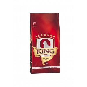 King Kedi Maması Kuzu Etli Pirinçli 15 KG