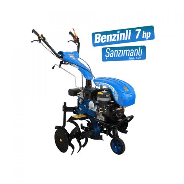 Bartech 300B/210B - İpli 2 İleri 1 Geri Benzinli Çapa Makinası