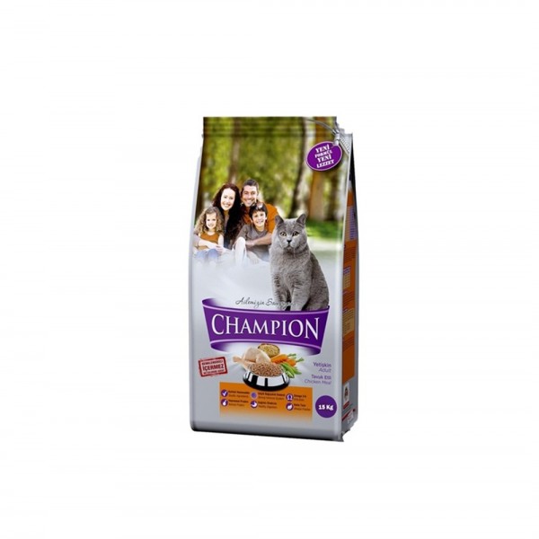 Champion Tavuklu Yetişkin Kedi Maması 15 KG