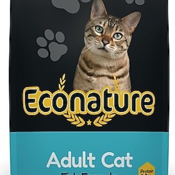 Econature Balıklı Yetişkin Kedi Maması 15 KG