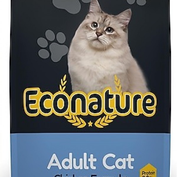 Econature Tavuklu Yetişkin Kedi Maması 15 KG