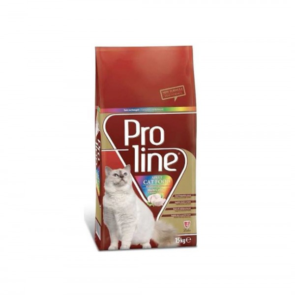 Proline Multi Colour Renkli Taneli Tavuklu Yetişkin Kedi Maması 15 KG