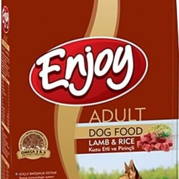 Enjoy Kuzu Etli Köpek Maması 15 Kg