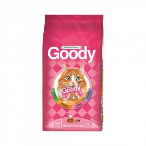 Goody Kuzu Etli Ve Pirinçli Yetişkin Kedi Maması 15 KG Goody Kuzu Etli Ve Pirinçli Yetişkin Kedi Maması 15 KG
