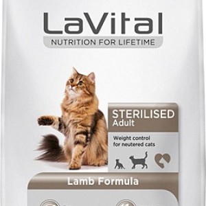 La Vital Sterilesed Kuzu Etli Kısırlaştırılmış Yetişkin Kedi Maması 12 KG La Vital Sterilesed Kuzu Etli Kısırlaştırılmış Yetişkin Kedi Maması 12 KG