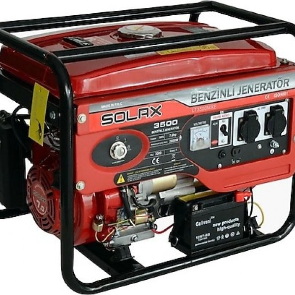Solax LT3500 MXE 3.5 kVA Marşlı Benzinli Jeneratör
