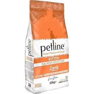 Petline Lovely Selection Somonlu Düşük Tahıllı 10 kg Yavru Kedi Maması Petline Lovely Selection Somonlu Düşük Tahıllı 10 kg Yavru Kedi Maması
