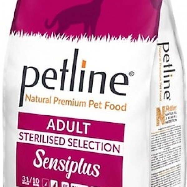 Petline Natural Sensiplus Adult Sterilised Somonlu Kısırlaştırılmış 10 kg Yetişkin Kedi Maması