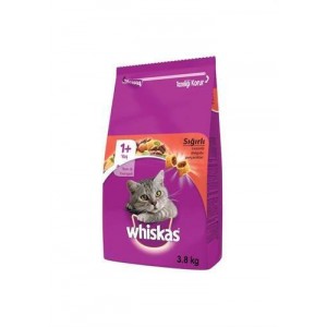 Whiskas Biftekli ve Havuçlu Yetişkin Kedi Maması 3,8 Kg Whiskas Biftekli ve Havuçlu Yetişkin Kedi Maması 3,8 Kg