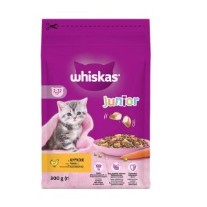 Whiskas Tavuklu Sebzeli 300 gr Yavru Kuru Kedi Maması Whiskas Tavuklu Sebzeli 300 gr Yavru Kuru Kedi Maması