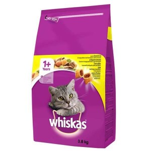 Whiskas Tavuklu Yetişkin Kedi Maması 3,8 Kg Whiskas Tavuklu Yetişkin Kedi Maması 3,8 Kg