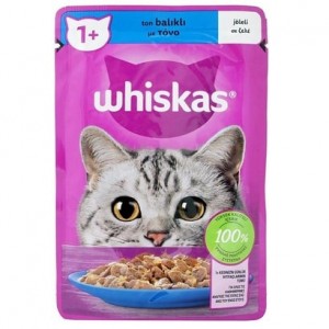 Whiskas Ton Balıklı Pouch Yetişkin Kedi Konservesi 85gr Whiskas Ton Balıklı Pouch Yetişkin Kedi Konservesi 85gr