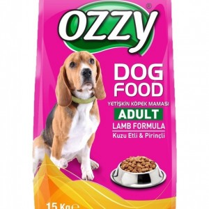 Ozzy Kuzu Etli ve Pirinçli 15 kg Yetişkin Kuru Köpek Maması