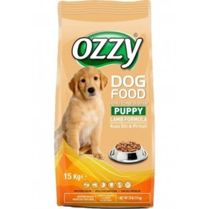 Ozzy Puppy Kuzu Etli ve Pirinçli 15 kg Yavru Kuru Köpek Maması