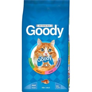Goody Balıklı 15 kg Yetişkin Kuru Kedi Maması 