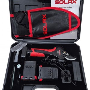 Solax B-2120 Akülü Budama Makası Solax B-2120 Akülü Budama Makası