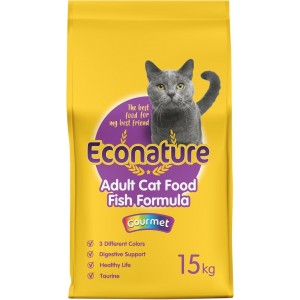 Econature Gurme Balıklı Yetişkin Kedi Maması 15 KG Econature Gurme Balıklı Yetişkin Kedi Maması 15 KG