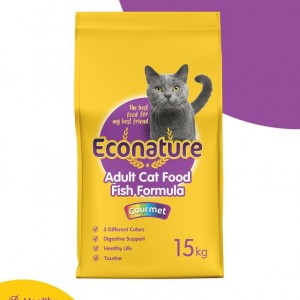 Econature Gurme Balıklı Yetişkin Kedi Maması 15 KG Econature Gurme Balıklı Yetişkin Kedi Maması 15 KG