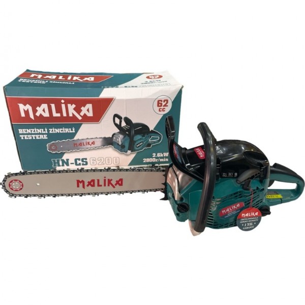 Malika HN-CS6200 Benzinli Zincirli Testere 3/8 34DİŞ Malika HN-CS6200 Benzinli Zincirli Testere 3/8 34DİŞ