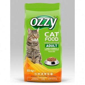 Ozzy Kuzu Etli 15 kg Yetişkin Kuru Kedi Maması Ozzy Kuzu Etli 15 kg Yetişkin Kuru Kedi Maması