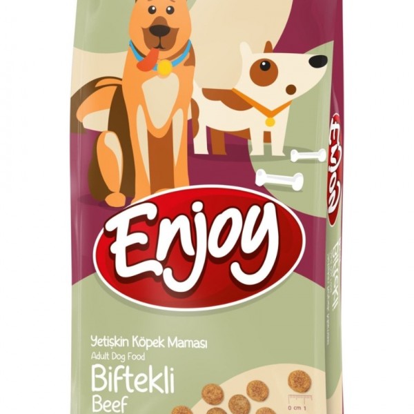 Enjoy Biftekli Yetişkin Köpek Maması 15 KG Enjoy Biftekli Yetişkin Köpek Maması 15 KG