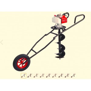 Solax AG52D Arabalı Toprak Burgu Makinesi 20 cm 1.9 hp