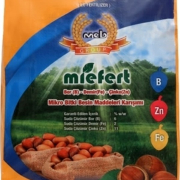 Miefert Bzn Fe Mikro Bitki Besin Maddeleri Karışımı Gübre 10 Kg Miefert Bzn Fe Mikro Bitki Besin Maddeleri Karışımı Gübre 10 Kg